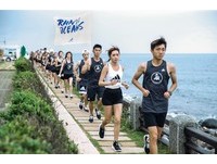 ▲Dewi簡廷芮淨灘跑步做公益　揮香汗力挺adidas為海開跑。（圖／adidas提供）