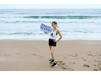 ▲Dewi簡廷芮淨灘跑步做公益　揮香汗力挺adidas為海開跑。（圖／adidas提供）