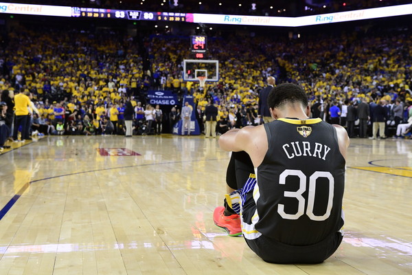 ▲2019 NBA 總冠軍G6，柯瑞（Stephen Curry）。（圖／達志影像／美聯社）