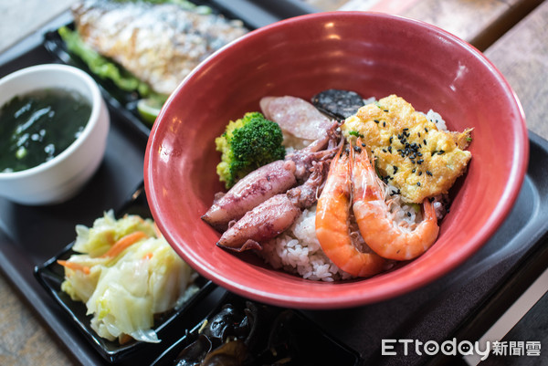 ▲海科館藻樂趣餐廳，漁夫定食。（圖／記者林敬旻攝）