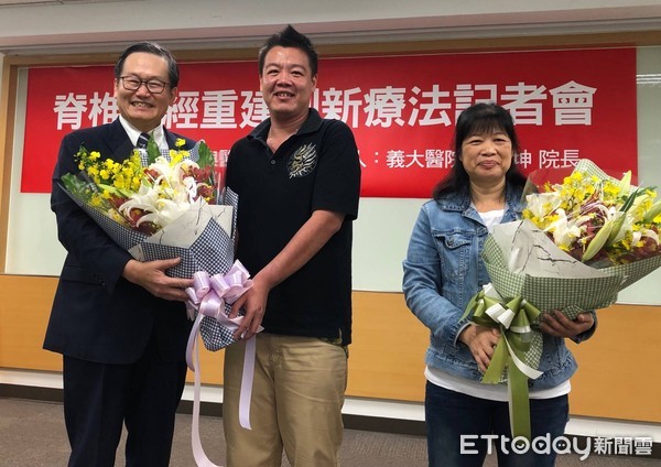 ▲癱瘓水電技師張淵勝。(圖/記者嚴云岑攝)