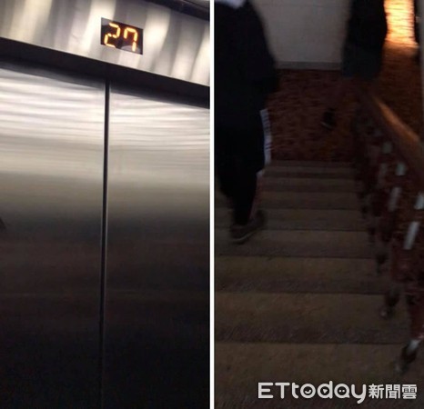 ▲▼航源三探北韓逃不了飯店電梯卡關　只好27樓走下來             。（圖／記者謝孟儒攝）