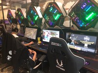▲▼ROG電競聯盟挑戰賽－快樂E-SPORT電競網路館。（圖／東森電競雲提供）