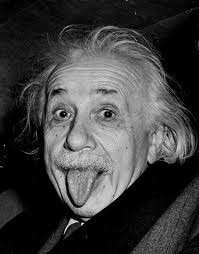 愛因斯坦吐舌照。（圖／取自網路）