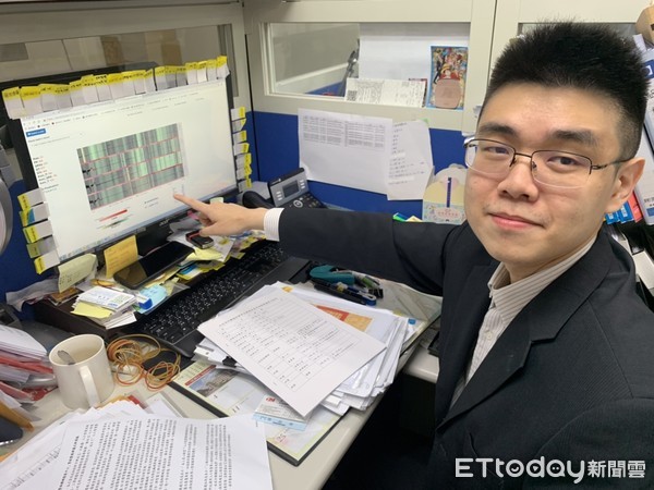 ▲三總AI心電圖。(圖/記者嚴云岑攝)