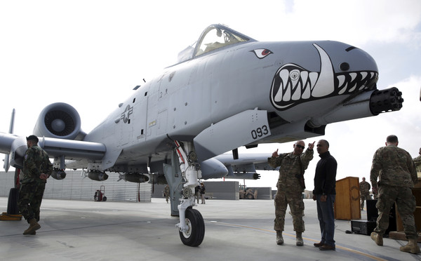 ▲▼A-10C雷霆二式攻擊機（A-10C Thunderbolt II jet）。（圖／達志影像／美聯社）