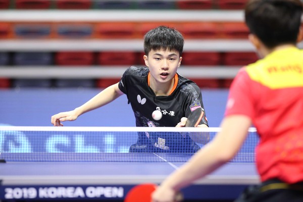 ▲韓國桌賽，林昀儒。（圖／取自ITTF） 