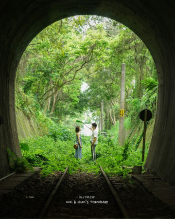 ▲▼台中后里八號隧道。（圖／IG@cindy_xu3ejo3/tm.cw/ir47363）