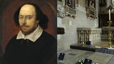 莎士比亞成謎的一生：途中10年人間蒸發　死後墓碑上還刻詛咒