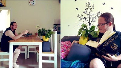 暖心室友幫照顧五株寶貝植物　幾天後收到照片...陪玩陪吃還說故事呢