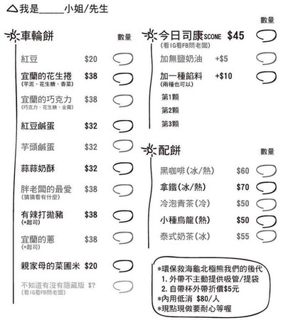 ▲羅東「野小孩 吃車輪餅配咖啡」車輪餅。（圖／宜蘭ㄚ欣的美食日誌提供）