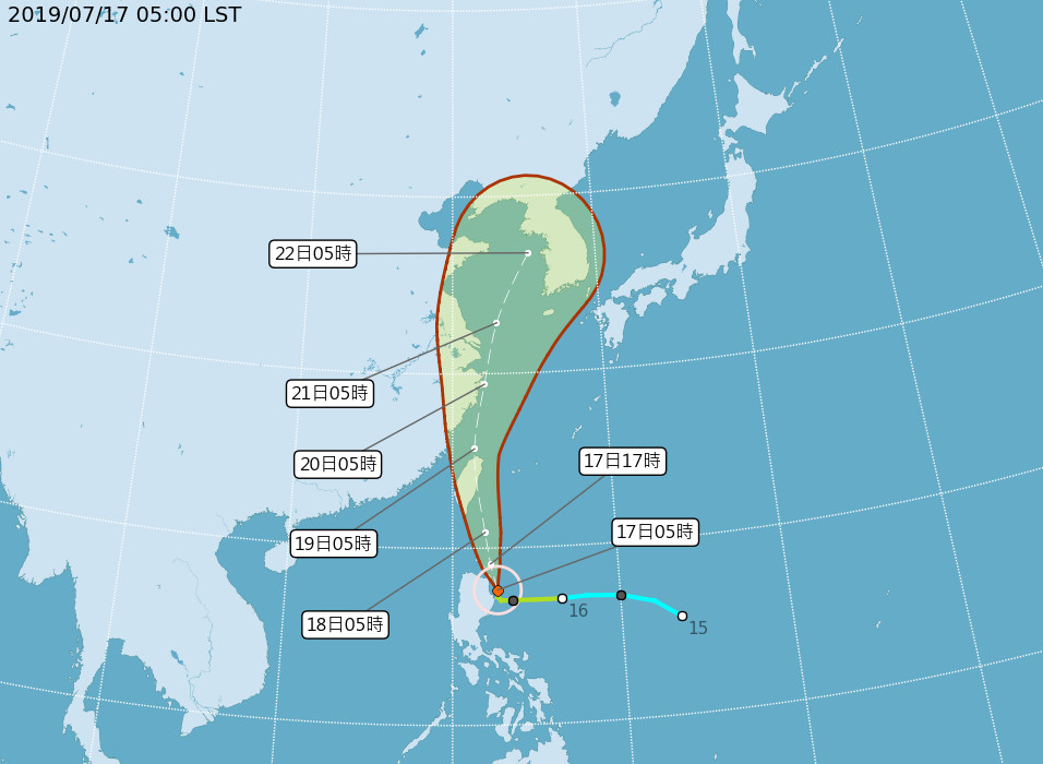 天氣圖。（圖／氣象局） 