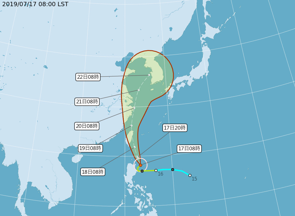 天氣圖。（圖／氣象局） 