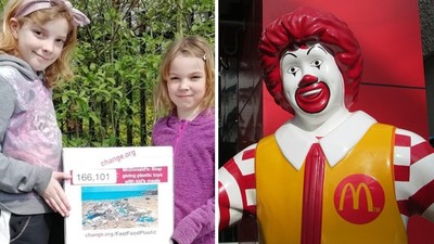 7歲女童寫信給麥當勞：別再送塑膠玩具！「為地球請願」獲40萬連署支持