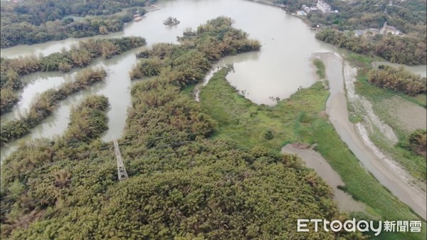 ▲台南市政府呼籲台灣糖公司正視水庫淤積問題，儘速研擬尖山埤水庫短中長期清淤計畫，改善水庫淤積，減輕上下游淹水。（圖／記者林悅翻攝）