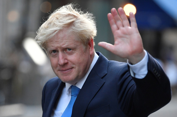 ▲▼英國新首相強生（Boris Johnson）。（圖／路透）