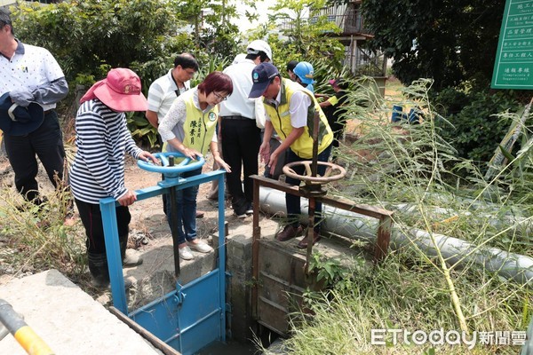 ▲彰化社頭舊社排水工程延宕，二期稻作農民無水可灌溉。（圖／記者唐詠絮攝）