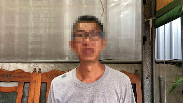 ▲蕭姓男子因工作摔落受傷,引起勞資糾紛。(圖/記者林悅翻攝,下同)