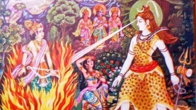 為替雪神挽回濕婆　愛神伽摩遭怒火燒成灰燼！「無形無貌」存在世間