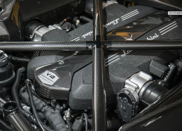 ▲圖為Lamborghini Aventadoe S的V12引擎。（圖／翻攝自Lamborghini）