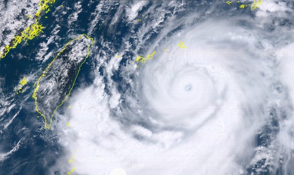 ▲利奇馬颱風。（圖／翻攝自向日葵8號衛星）