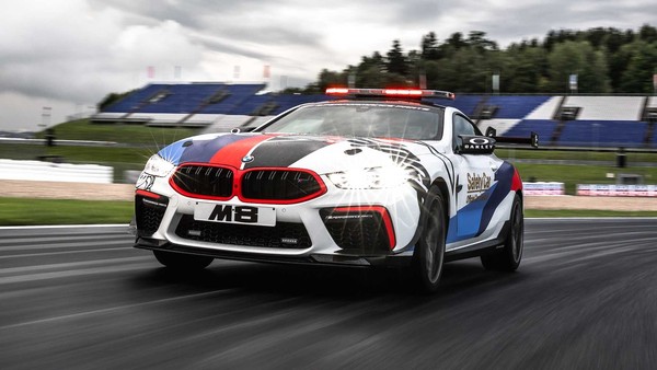 ▲BMW M8成為MotoGP安全車。（圖／翻攝自BMW）