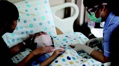 人工血管上針「把藥注進腦」　11歲腦瘤女童忍了6年　還是痛到哭嚎