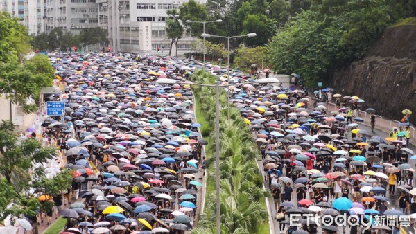 ▲▼ 光復紅土,香港遊行,反送中 。（圖／記者黃彥傑攝）