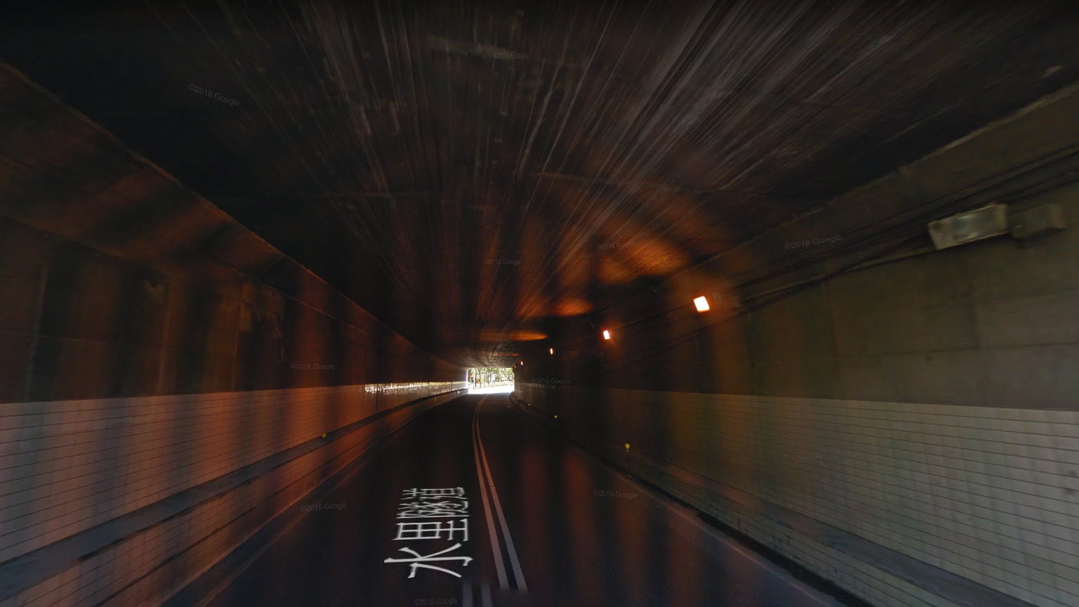 「水裡隧道」。（圖／翻攝Google Map）