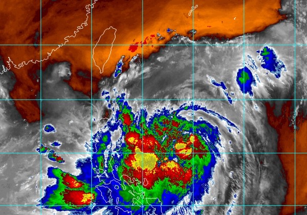 ▲▼白鹿颱風。（圖／翻攝自RAMMB）