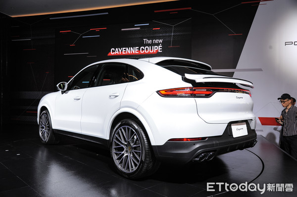 ▲保時捷（Porsche）今（23）日正式發表Cayenne Coupe層峰跑旅。（圖／記者林鼎智攝）