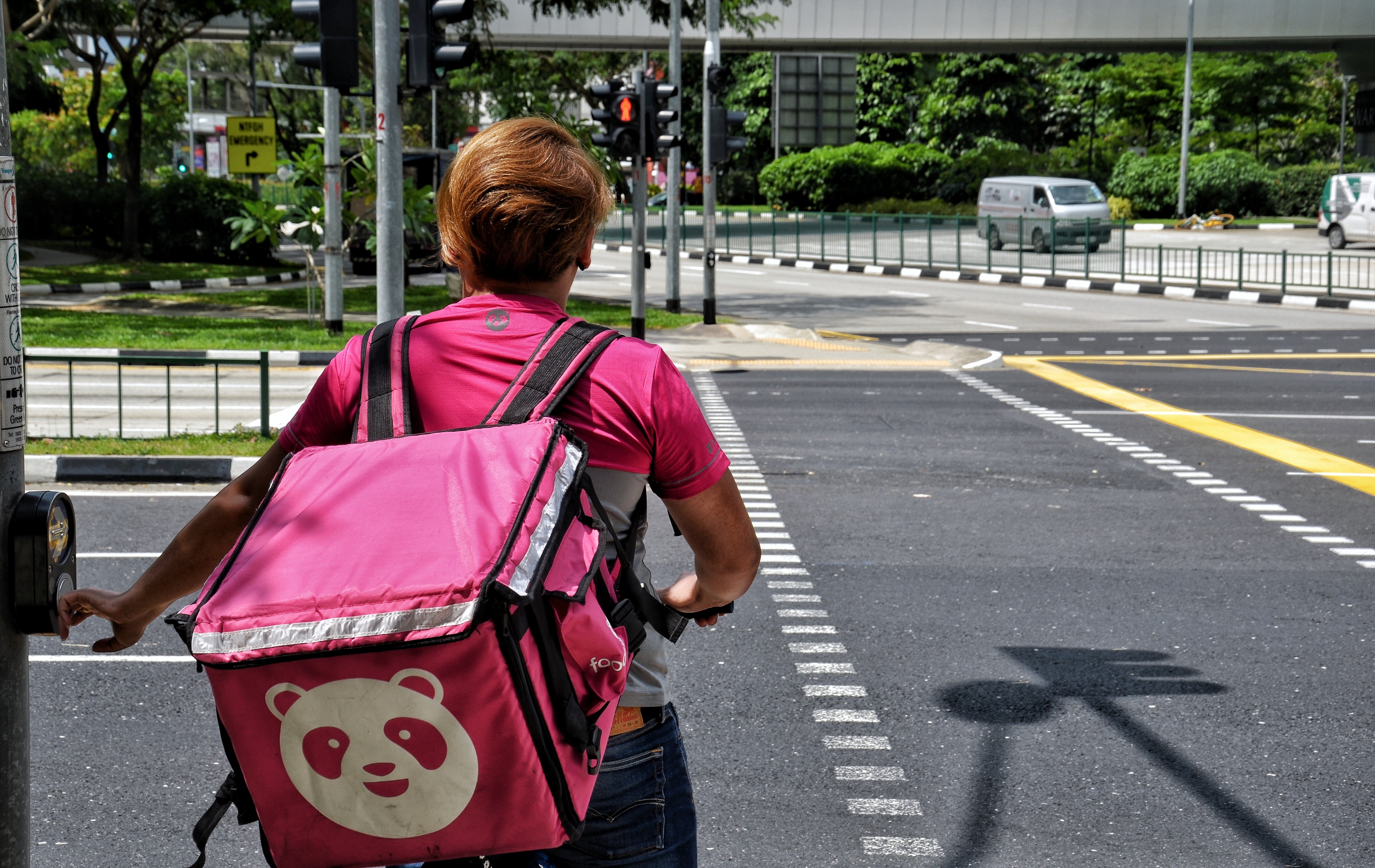 Foodpanda,外送員,外送（圖／免費圖庫pexels）