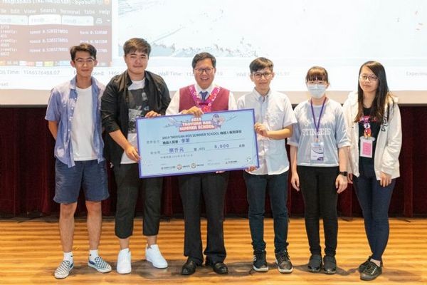 ▲「2019 Taoyuan ROS Summer School機器人暑期課程」舉行結業式。（圖／市府提供）