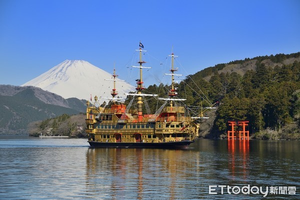 ▲▼箱根海賊觀光船女王蘆之湖號。（圖／小田急電鐵提供）