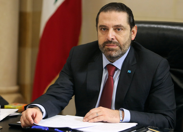 ▲▼黎巴嫩首相哈里里（Saad Hariri）（圖／路透）