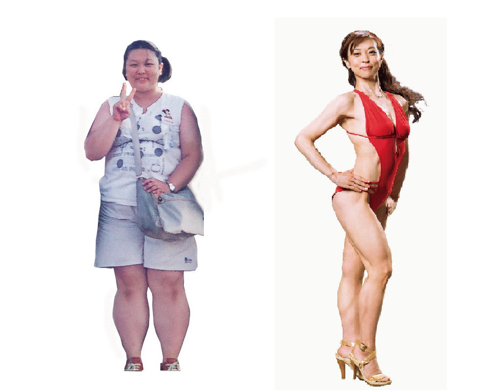 84kg胖女靠7點「鏟掉半個自己」！超狂照曝。（圖／幸福文化出版提供）