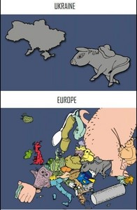 歐洲地圖其實長成這樣...有事嗎？