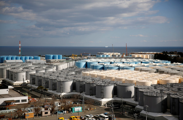 ▲▼福島第一核電廠廢水儲存槽。（圖／路透）
