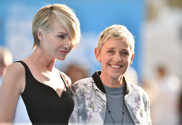 ▲▼艾倫狄珍妮（Ellen DeGeneres）與妻子Portia。（圖／達志影像／美聯社）
