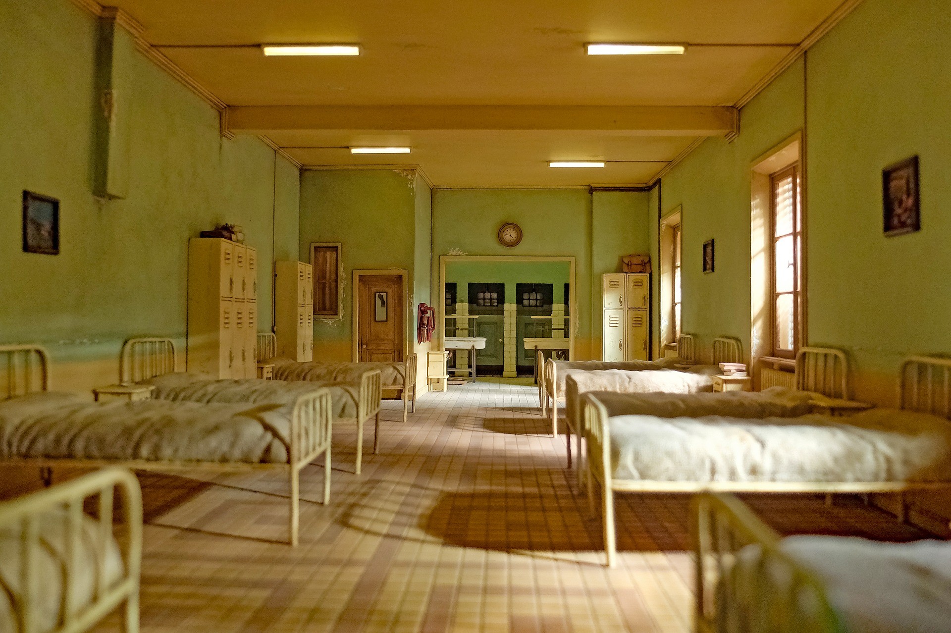▲▼   宿舍 ,床         。（圖／pixabay）