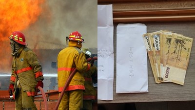 交班完多一只「白信封」　消防局收到神秘謝禮　神秘客感動打火弟兄