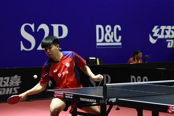 ▲王泰崴激戰球王表現獲得肯定。（圖／翻攝自ITTF）