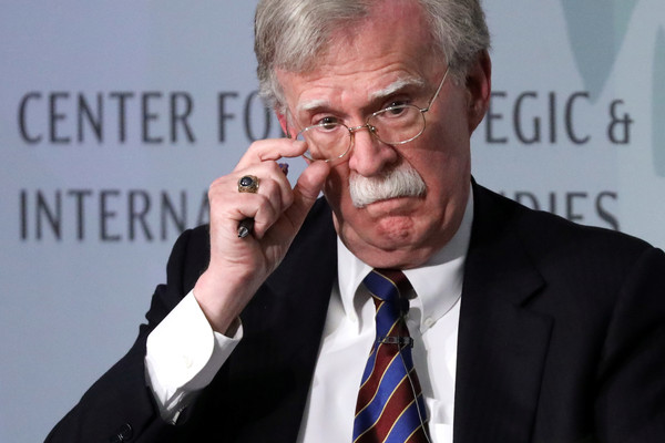 ▲▼美國前國家安全顧問波頓（John Bolton）談及北韓核武威脅。（圖／路透）