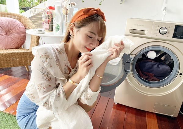 美國家電品牌「富及第」洗脫烘變頻滾筒洗衣機（圖／業者提供）