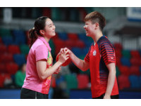 ▲▼ 德國桌賽，女雙陳思羽／鄭先知     。（圖／取自ITTF）
