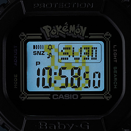 ▲《精靈寶可夢》X BABY-G 25周年紀念錶款。（圖／翻攝自BABY-G、Bandai）