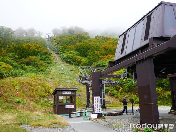 ▲夏季開放的月山滑雪場。（圖／記者王彥甯攝）