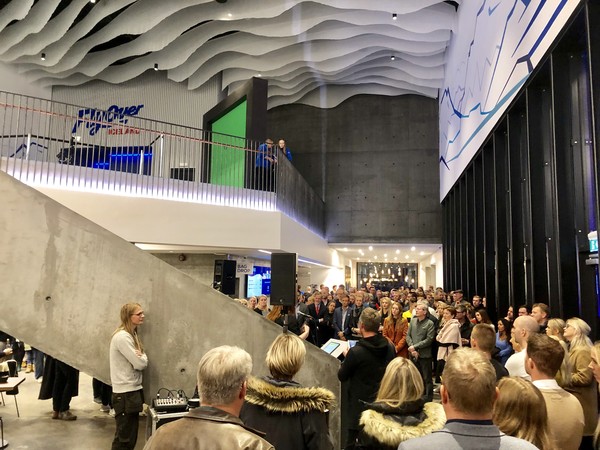▲智崴攜手美國旅遊大廠插旗冰島　世界最北飛行劇院開幕。（圖／智崴提供）