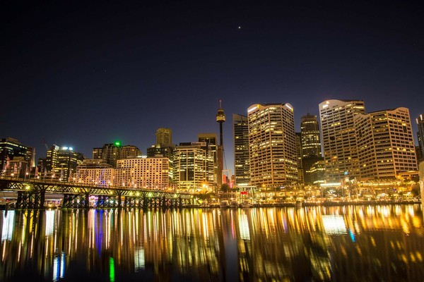 ▲▼ 澳洲雪梨夜景,雪梨 。（圖／取自免費圖庫pixabay）