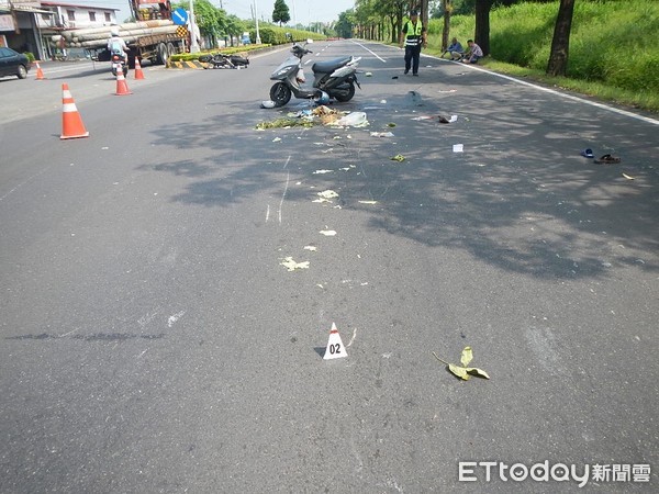 ▲台南市麻豆死亡車禍傳，麻豆分局將加強交通取締、交安宣導雙管齊下防制。（圖／記者林悅翻攝，下同）